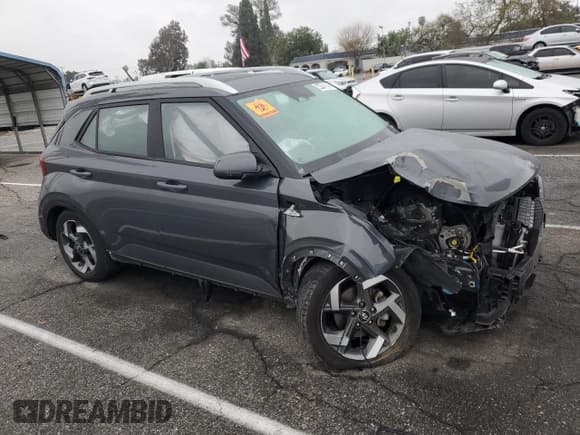 ✅ 2023 Hyundai Venue SEL • VIN: KMHRC8A39PU251474 • Lot: 44195395. Listed on Copart with 37,888 mi. Free auction sales archive from the USA and detailed vehicle history report at DreamBid. Image 4.