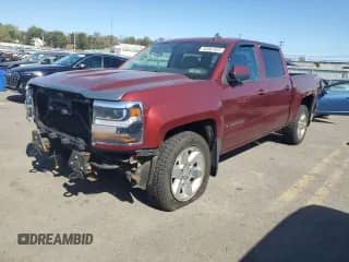 2016 Chevrolet Silverado 1500 LT с VIN 3GCUKREC5GG221912, выставлен на аукционе Copart как лот 82001425 с пробегом 104 708 миль миль и Списание • Salvage title. История ставок и продаж доступна на DreamBid. Изображение 1.