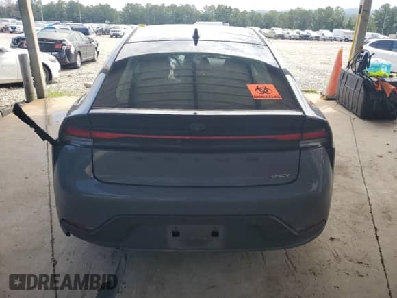 2023 Toyota Prius LE with VIN JTDACAAU4P3008727, listed as a Copart auction lot 69977245 with 333,333 mi miles and Clean title. Bid and sale history available at DreamBid. Image 6.