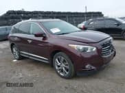 ✅ 2015 Infiniti QX60 • VIN: 5N1AL0MMXFC503644 • Lot: 41614230. Listed on IAAI with 102,368 mi. Free auction sales archive from the USA and detailed vehicle history report at DreamBid. Image 1.