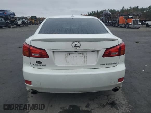 ✅ 2008 Lexus IS 250 • VIN: JTHCK262685023453 • Lot: 90316635. Wystawiony na Copart z przebiegiem 170 030 mil. Bezpłatny archiwum sprzedaży aukcyjnych z USA i szczegółowy raport historii pojazdu na DreamBid. Zdjęcie 6.
