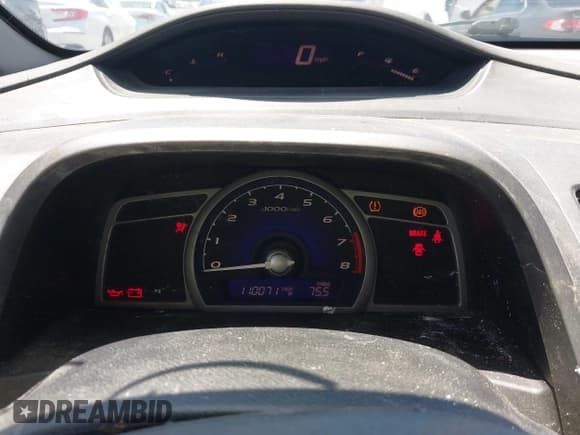 ✅ 2010 Honda Civic LX-S • VIN: 19XFA1E67AE012133 • Лот: 42520358. Опубликован ранее на IAAI с пробегом 110 071 миль. Бесплатный доступ к архиву аукционных продаж из США и подробный отчёт об истории автомобиля на DreamBid. Изображение 7.