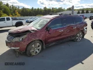 ✅ 2016 Chevrolet Traverse LTZ • VIN: 1GNKVJKD2GJ338186 • Lot: 84639185. Wystawiony na Copart z przebiegiem 99 420 mil. Bezpłatny archiwum sprzedaży aukcyjnych z USA i szczegółowy raport historii pojazdu na DreamBid. Zdjęcie 1.