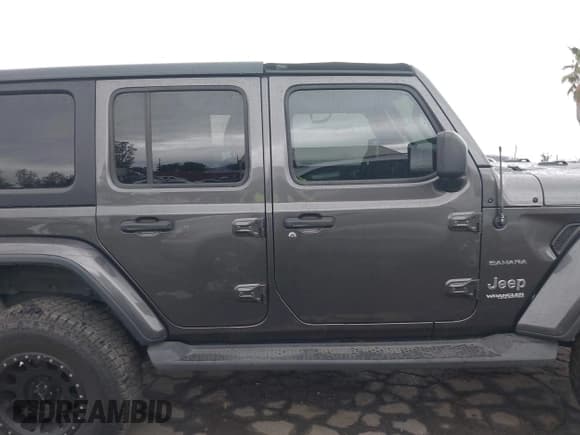 ✅ 2020 Jeep Wrangler Unlimited Sahara Altitude • VIN: 1C4HJXEN3LW203429 • Lot: 43716006. Listed on IAAI with 95,610 mi. Free auction sales archive from the USA and detailed vehicle history report at DreamBid. Image 12.