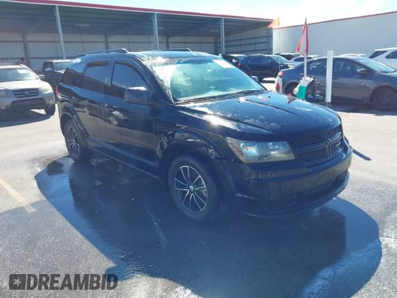 2017 Dodge Journey SE z VIN 3C4PDCAB4HT630221, wystawiony jako IAAI lot #43423577 z przebiegiem 126 030 mil mil oraz . Historia ofert i sprzedaży dostępna na DreamBid. Obrazek 1.