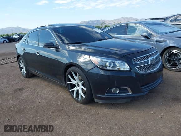 2013 Chevrolet Malibu LTZ with VIN 1G11J5SX0DF273704, listed as a IAAI auction lot 42607091 with 156,489 mi miles and . Bid and sale history available at DreamBid. Image 1.