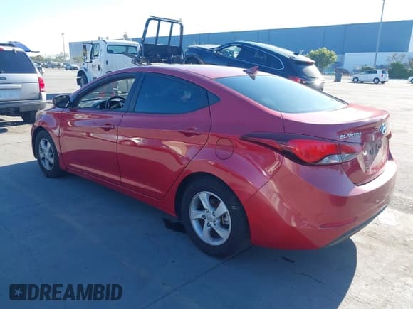 ✅ 2015 Hyundai Elantra Limited • VIN: KMHDH4AE9FU250751 • Lot: 43517438. Listed on IAAI with 80,159 mi. Free auction sales archive from the USA and detailed vehicle history report at DreamBid. Image 3.