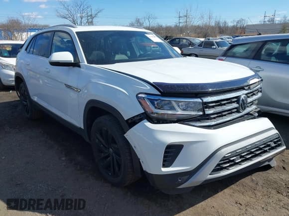 ✅ 2022 Volkswagen Atlas SE • VIN: 1V2JE2CAXNC211975 • Lot: 41668404. Wystawiony na IAAI z przebiegiem 17 983 mil. Bezpłatny archiwum sprzedaży aukcyjnych z USA i szczegółowy raport historii pojazdu na DreamBid. Zdjęcie 1.