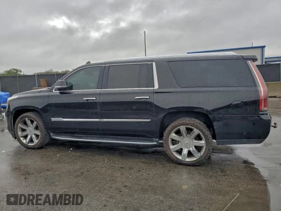 ✅ 2017 Cadillac Escalade ESV Luxury • VIN: 1GYS4HKJ3HR128347 • Lot: 95764855. Listed on Copart with 182,683 mi. Free auction sales archive from the USA and detailed vehicle history report at DreamBid. Image 2.