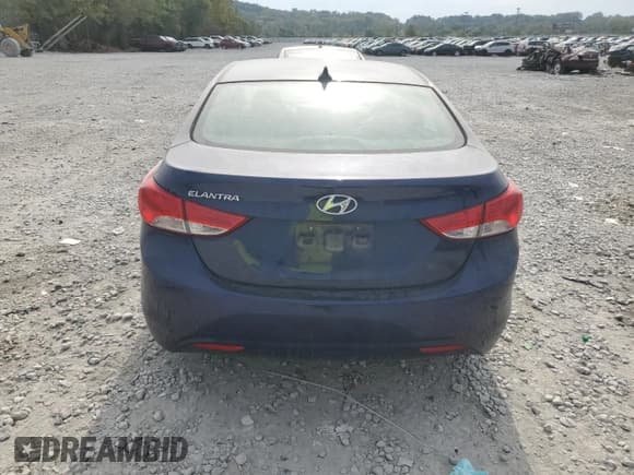 ✅ 2013 Hyundai Elantra GLS • VIN: 5NPDH4AE8DH358659 • Lot: 86520565. Listed on Copart with 298,975 mi. Free auction sales archive from the USA and detailed vehicle history report at DreamBid. Image 6.