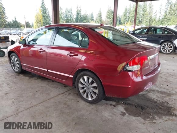 ✅ 2010 Honda Civic EX-L • VIN: 2HGFA1F95AH520888 • Lot: 43608582. Listed on IAAI with 168,008 mi. Free auction sales archive from the USA and detailed vehicle history report at DreamBid. Image 3.