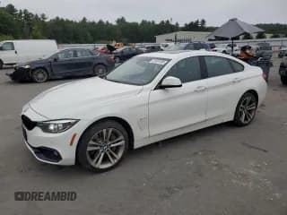 ✅ 2019 BMW 4 Series 440i xDrive • VIN: WBA4J7C55KBM76022 • Lot: 81581035. Listed on Copart with 108,623 mi. Free auction sales archive from the USA and detailed vehicle history report at DreamBid. Image 1.
