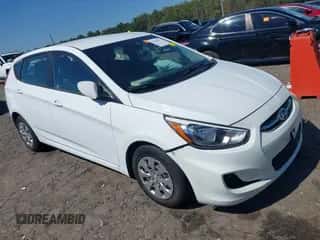 2017 Hyundai Accent SE with VIN KMHCT5AEXHU315867, listed as a IAAI auction lot 43360274 with 58,875 mi miles and . Bid and sale history available at DreamBid. Image 1.