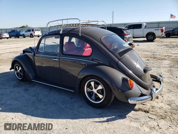 ✅ 1967 Volkswagen Beetle • VIN: 117142708 • Lot: 42380965. Listed on Copart with 54,196 mi. Free auction sales archive from the USA and detailed vehicle history report at DreamBid. Image 2.