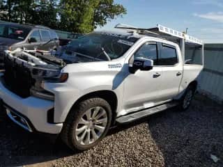 2022 Chevrolet Silverado 1500 High Country с VIN 1GCUYHED3NZ172983, выставлен на аукционе Copart как лот 71640635 с пробегом 123 869 миль миль и Списание • Salvage title. История ставок и продаж доступна на DreamBid. Изображение 1.