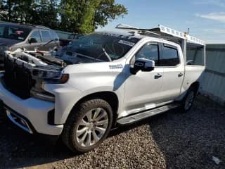 ✅ 2022 Chevrolet Silverado 1500 High Country • VIN: 1GCUYHED3NZ172983 • Lot: 71640635. Listed on Copart with 123,869 mi. Free auction sales archive from the USA and detailed vehicle history report at DreamBid. Image 1.