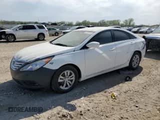 2011 Hyundai Sonata GLS with VIN 5NPEB4AC2BH083131, listed as a Copart auction lot 53552525 with 218,571 mi miles and Salvage title. Bid and sale history available at DreamBid. Image 1.