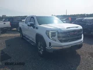 ✅ 2024 GMC Sierra 1500 SLT • VIN: 3GTUUDED6RG321574 • Лот: 43152892. Опубликован ранее на IAAI с пробегом 23 833 миль. Бесплатный доступ к архиву аукционных продаж из США и подробный отчёт об истории автомобиля на DreamBid. Изображение 1.