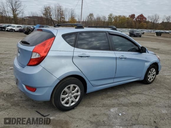 ✅ 2013 Hyundai Accent GS • VIN: KMHCT5AE7DU087630 • Lot: 77347854. Listed on Copart with 54,413 mi. Free auction sales archive from the USA and detailed vehicle history report at DreamBid. Image 3.