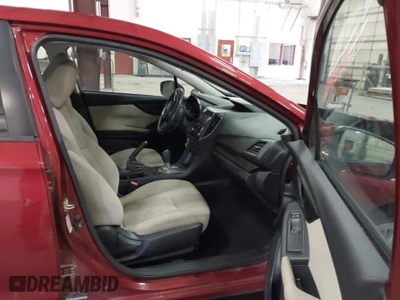 ✅ 2017 Subaru Impreza Premium • VIN: 4S3GKAB60H3622432 • Lot: 42703374. Listed on IAAI with 54,772 mi. Free auction sales archive from the USA and detailed vehicle history report at DreamBid. Image 5.