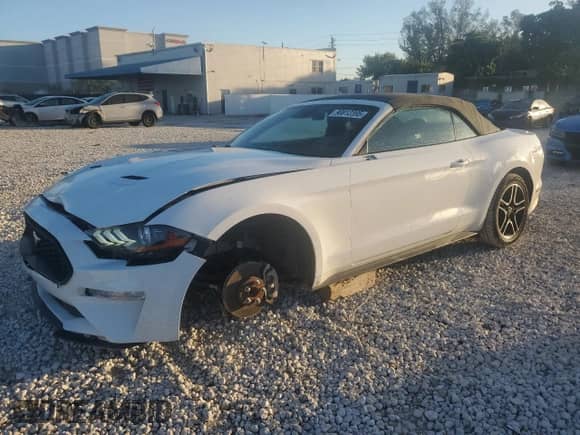 2023 Ford Mustang EcoBoost Premium с VIN 1FATP8UH6P5105734, выставлен на аукционе Copart как лот 90812395 с пробегом 67 596 миль миль и Чистый • Clean title. История ставок и продаж доступна на DreamBid. Изображение 1.