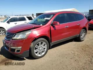 ✅ 2014 Chevrolet Traverse LT • VIN: 1GNKVGKD6EJ329510 • Lot: 81491345. Wystawiony na Copart z przebiegiem 141 728 mil. Bezpłatny archiwum sprzedaży aukcyjnych z USA i szczegółowy raport historii pojazdu na DreamBid. Zdjęcie 1.