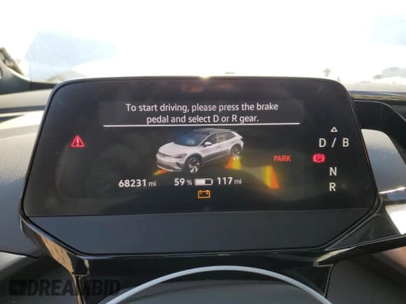 ✅ 2021 Volkswagen ID.4 Pro • VIN: WVGRMPE20MP031269 • Lot: 59055055. Listed on Copart with 68,231 mi. Free auction sales archive from the USA and detailed vehicle history report at DreamBid. Image 9.