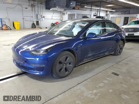 ✅ 2023 Tesla Model 3 Long Range • VIN: 5YJ3E1EB7PF691604 • Lot: 85392735. Wystawiony na Copart z przebiegiem 51 815 mil. Bezpłatny archiwum sprzedaży aukcyjnych z USA i szczegółowy raport historii pojazdu na DreamBid. Zdjęcie 1.