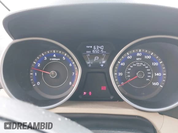 ✅ 2011 Hyundai Elantra GLS • VIN: KMHDH4AE5BU114353 • Lot: 43910471. Listed on IAAI with 165,015 mi. Free auction sales archive from the USA and detailed vehicle history report at DreamBid. Image 7.