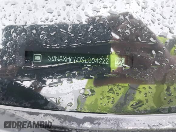 2025 Chevrolet Equinox FWD LT с VIN 3GNAXHEG0SL304222, выставлен на аукционе IAAI как лот 42212235 с пробегом Не указан миль и . История ставок и продаж доступна на DreamBid. Изображение 9.