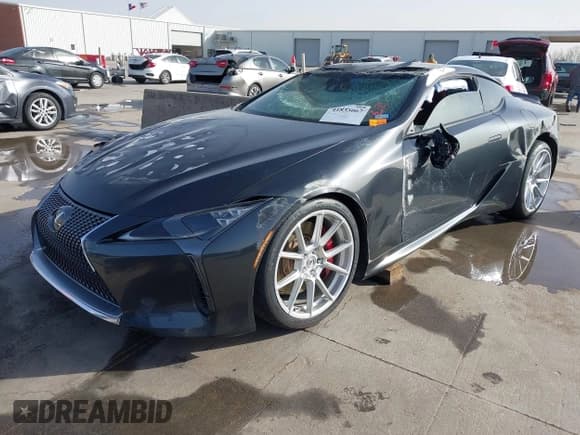 ✅ 2018 Lexus LC 500h • VIN: JTHHP5AY1JA005511 • Lot: 41833067. Listed on IAAI with 19,156 mi. Free auction sales archive from the USA and detailed vehicle history report at DreamBid. Image 2.