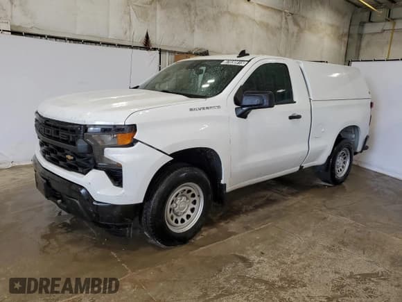 ✅ 2023 Chevrolet Silverado 1500 Work Truck • VIN: 3GCNAAEK1PG338242 • Lot: 87030915. Wystawiony na Copart z przebiegiem 168 976 mil. Bezpłatny archiwum sprzedaży aukcyjnych z USA i szczegółowy raport historii pojazdu na DreamBid. Zdjęcie 1.