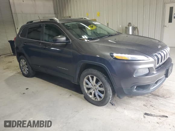 ✅ 2014 Jeep Cherokee Limited • VIN: 1C4PJMDS3EW174535 • Lot: 57448325. Listed on Copart with 205,432 mi. Free auction sales archive from the USA and detailed vehicle history report at DreamBid. Image 4.