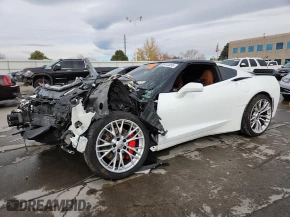 ✅ 2015 Chevrolet Corvette Z51 3LT • VIN: 1G1YM2D70F5100842 • Lot: 85412085. Listed on Copart with Not provided. Free auction sales archive from the USA and detailed vehicle history report at DreamBid. Image 1.