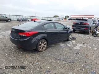 ✅ 2012 Hyundai Elantra Limited • VIN: 5NPDH4AE5CH098218 • Lot: 43565680. Listed on IAAI with Not provided. Free auction sales archive from the USA and detailed vehicle history report at DreamBid. Image 4.