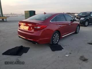 ✅ 2017 Hyundai Sonata Sport • VIN: 5NPE34AF3HH550735 • Lot: 68504132. Listed on Copart with Not provided. Free auction sales archive from the USA and detailed vehicle history report at DreamBid. Image 3.