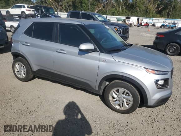 2022 Hyundai Venue SE с VIN KMHRB8A33NU160460, выставлен на аукционе Copart как лот 80443784 с пробегом 8 512 миль миль и На запчасти • Non repairable. История ставок и продаж доступна на DreamBid. Изображение 4.