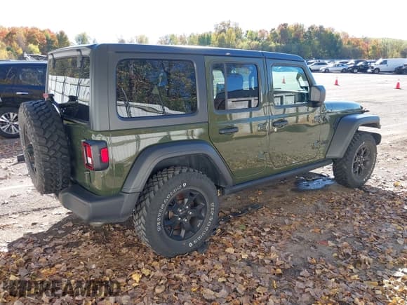 ✅ 2021 Jeep Wrangler Unlimited Sport S • VIN: 1C4HJXDG5MW512369 • Лот: 43496574. Опубликован ранее на IAAI с пробегом 50 526 миль. Бесплатный доступ к архиву аукционных продаж из США и подробный отчёт об истории автомобиля на DreamBid. Изображение 4.
