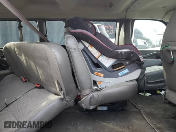 2018 Chevrolet Express Passenger LT с VIN 1GAZGPFG3J1245055, выставлен на аукционе Copart как лот 87807965 с пробегом 106 634 миль миль и Списание • Salvage title. История ставок и продаж доступна на DreamBid. Изображение 11.