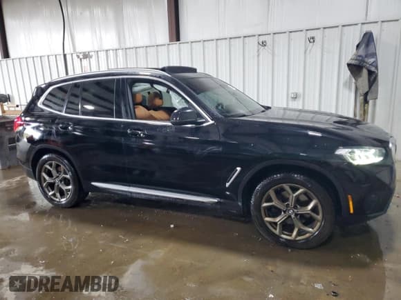 ✅ 2022 BMW X3 xDrive30i • VIN: 5UX53DP00N9L88570 • Lot: 90847895. Wystawiony na Copart z przebiegiem 171 915 mil. Bezpłatny archiwum sprzedaży aukcyjnych z USA i szczegółowy raport historii pojazdu na DreamBid. Zdjęcie 4.