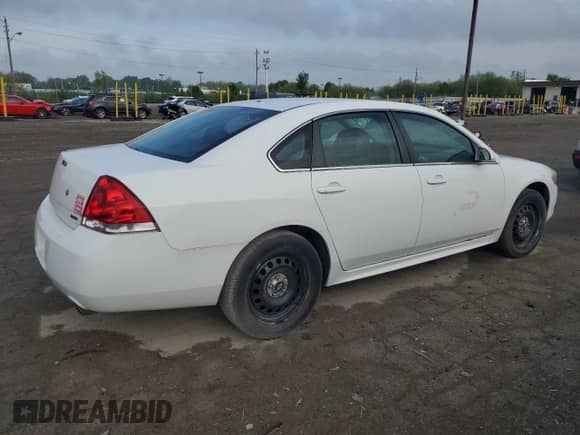 2014 Chevrolet Impala Police Police z VIN 2G1WD5E34E1144511, wystawiony jako Copart lot #55471255 z przebiegiem 86 705 mil mil oraz Szkoda całkowita • Salvage title. Historia ofert i sprzedaży dostępna na DreamBid. Obrazek 3.