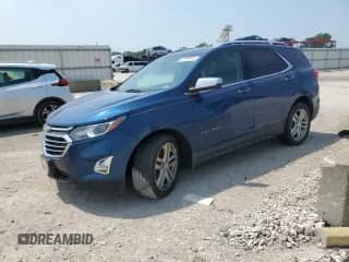 2019 Chevrolet Equinox Premier с VIN 2GNAXPEX7K6207470, выставлен на аукционе Copart как лот 67750075 с пробегом 98 886 миль миль и Списание • Salvage title. История ставок и продаж доступна на DreamBid. Изображение 1.