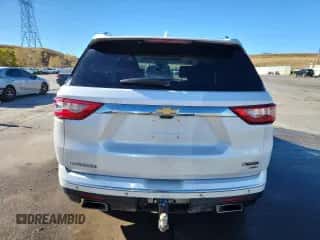 2018 Chevrolet Traverse Premier z VIN 1GNEVJKW6JJ114425, wystawiony jako Copart lot #87114485 z przebiegiem 155 660 mil mil oraz Szkoda całkowita • Salvage title. Historia ofert i sprzedaży dostępna na DreamBid. Obrazek 6.