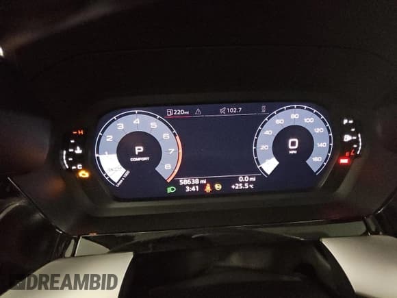 ✅ 2022 Audi A3 Premium • VIN: WAUAUDGY2NA094957 • Lot: 62092195. Wystawiony na Copart z przebiegiem 58 638 mil. Bezpłatny archiwum sprzedaży aukcyjnych z USA i szczegółowy raport historii pojazdu na DreamBid. Zdjęcie 9.