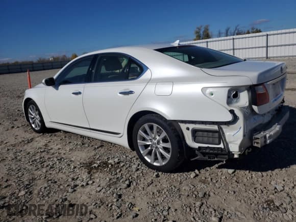 ✅ 2012 Lexus LS 460 • VIN: JTHCL5EF6C5013761 • Lot: 89537085. Listed on Copart with 236,577 mi. Free auction sales archive from the USA and detailed vehicle history report at DreamBid. Image 2.