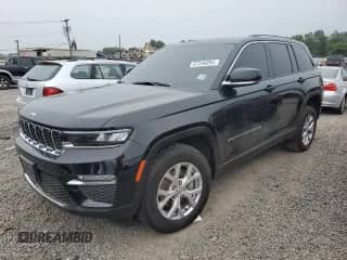 2022 Jeep Grand Cherokee Limited с VIN 1C4RJHBG1N8593440, выставлен на аукционе Copart как лот 67246895 с пробегом Не указан миль и Списание • Salvage title. История ставок и продаж доступна на DreamBid. Изображение 1.