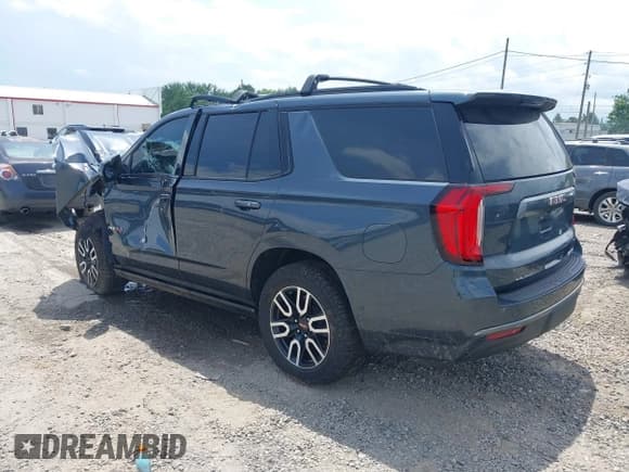 ✅ 2021 GMC Yukon AT4 • VIN: 1GKS2CKD3MR398850 • Lot: 42752257. Listed on IAAI with Not provided. Free auction sales archive from the USA and detailed vehicle history report at DreamBid. Image 3.