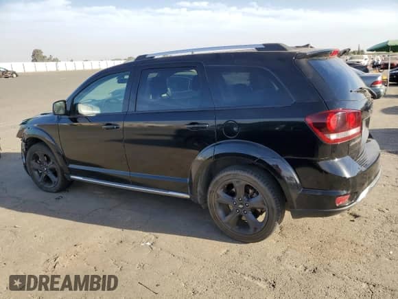2018 Dodge Journey Crossroad with VIN 3C4PDCGG4JT475761, listed as a Copart auction lot 80506595 with 136,232 mi miles and Salvage title. Bid and sale history available at DreamBid. Image 2.