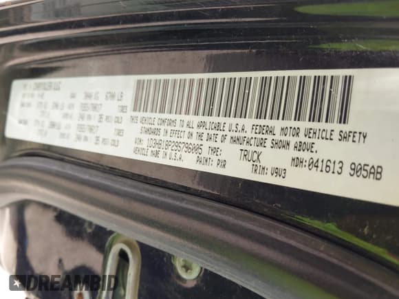 ✅ 2009 Dodge 1500 SLT • VIN: 1D3HB18P29S796005 • Lot: 42228882. Wystawiony na IAAI z przebiegiem 185 846 mil. Bezpłatny archiwum sprzedaży aukcyjnych z USA i szczegółowy raport historii pojazdu na DreamBid. Zdjęcie 9.