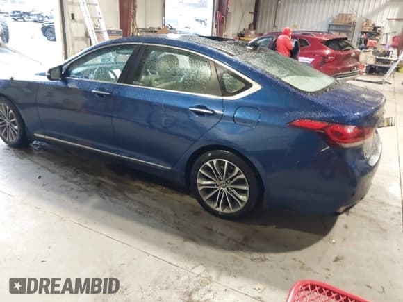 ✅ 2015 Hyundai Genesis 3.8L • VIN: KMHGN4JE0FU076638 • Lot: 41071288. Wystawiony na IAAI z przebiegiem 142 787 mil. Bezpłatny archiwum sprzedaży aukcyjnych z USA i szczegółowy raport historii pojazdu na DreamBid. Zdjęcie 3.